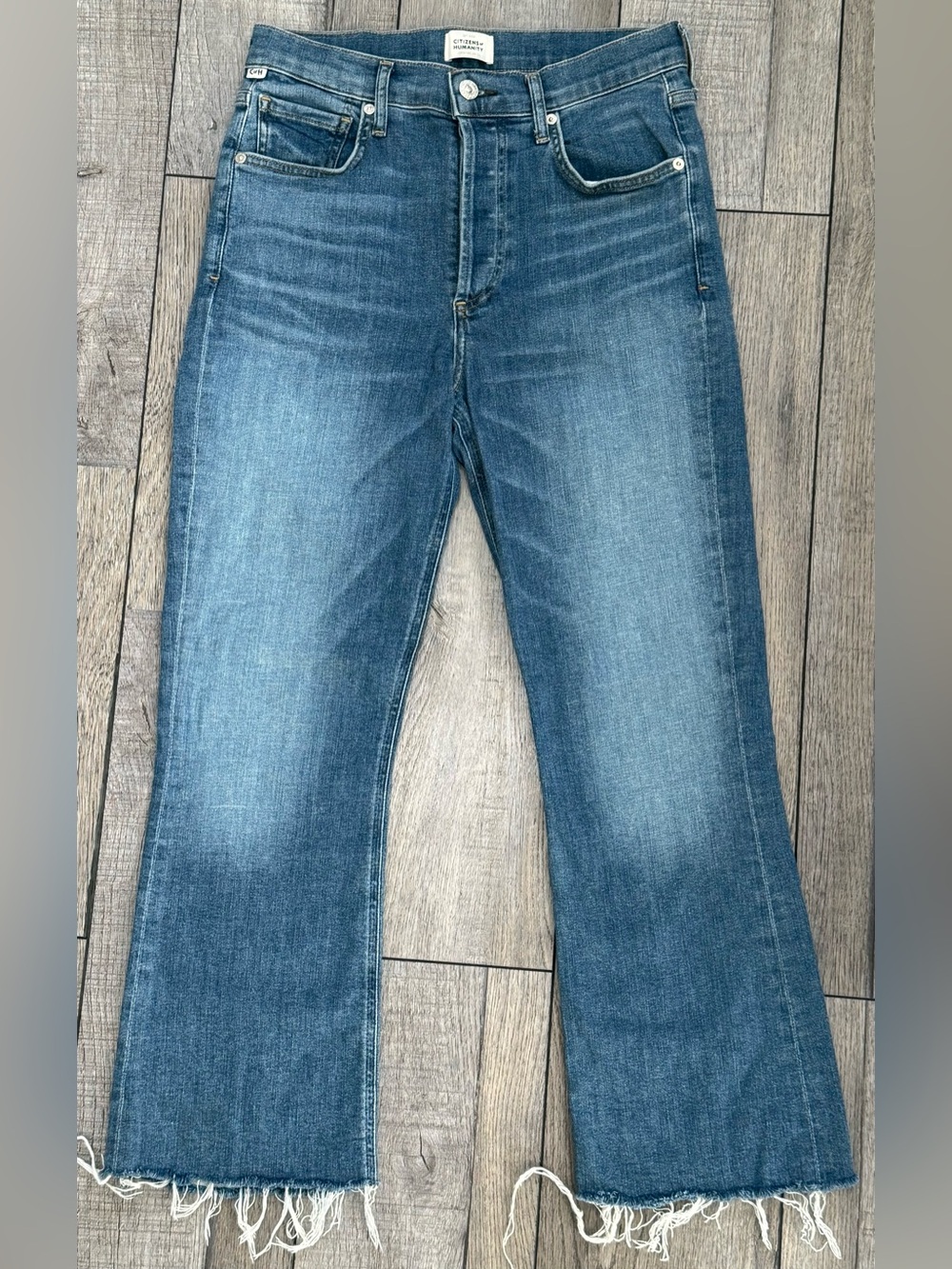 Citizens of Humanity Isola Cropped Boot Jeans